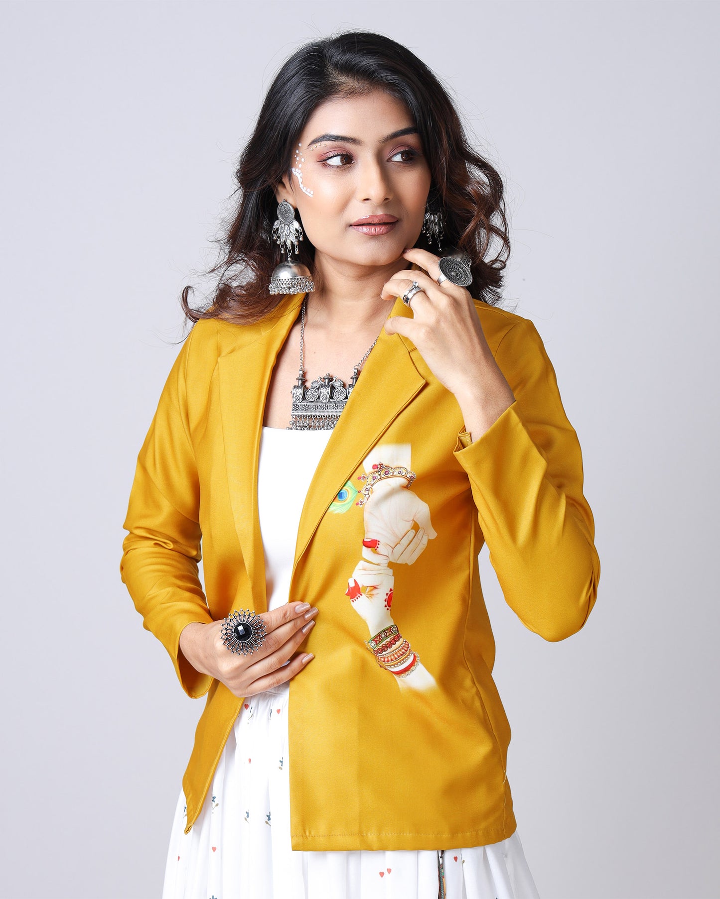 Ras Leela Edit : Traditional Indian Jacket For Festive Occasions