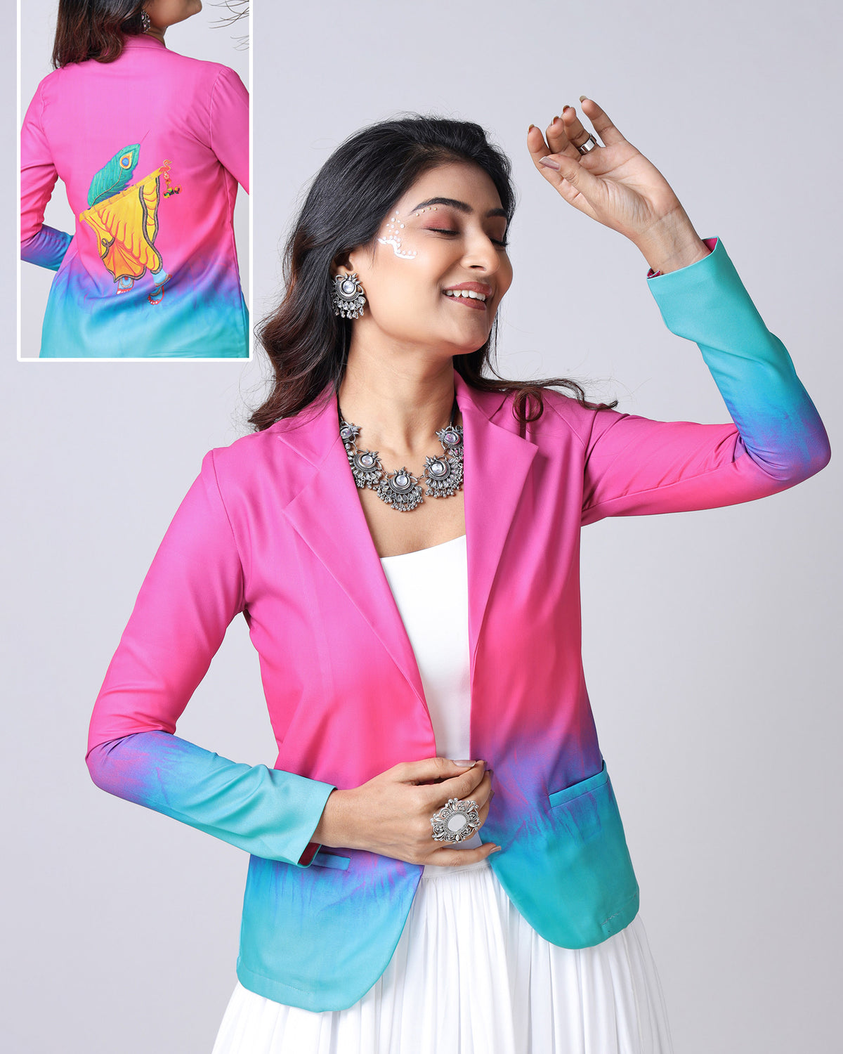 Ras Leela Edit : Traditional Indian Jacket For Festive Occasions