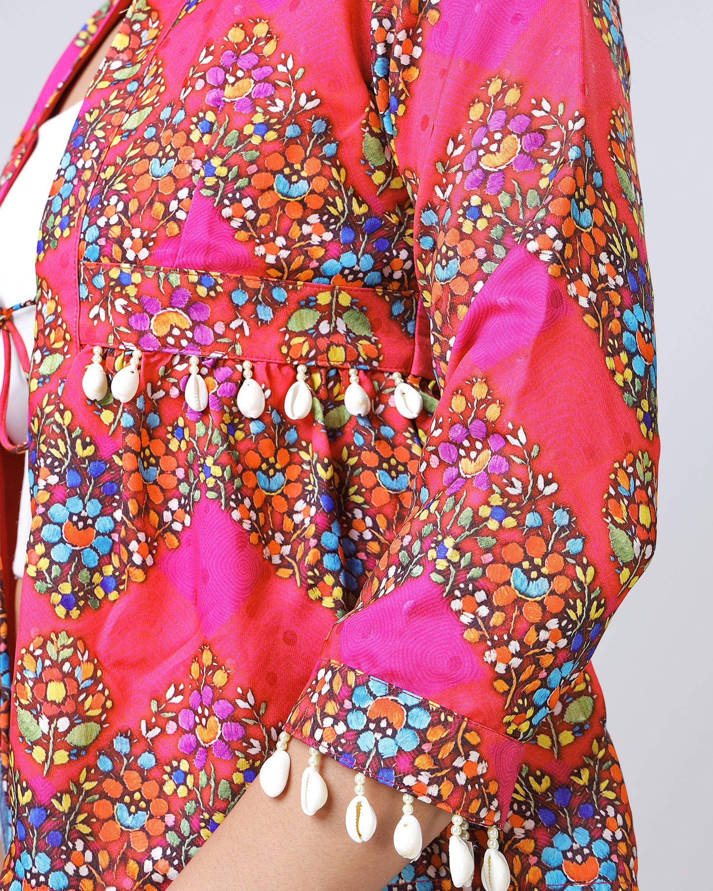 Festival Flair: Unique Lace Work Navratri Jacket