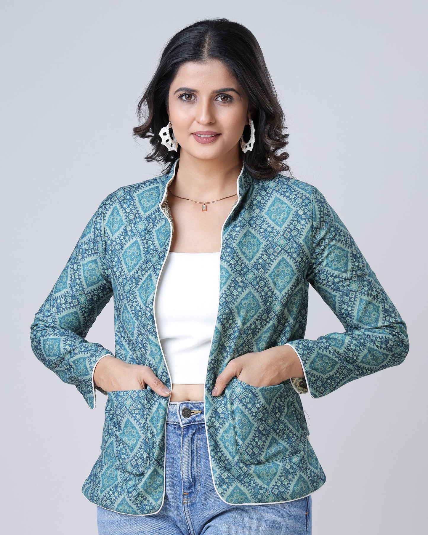 Switch Up Your Style With Reversible Women's Jacket