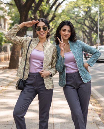 Switch Up Your Style With Reversible Women's Jacket