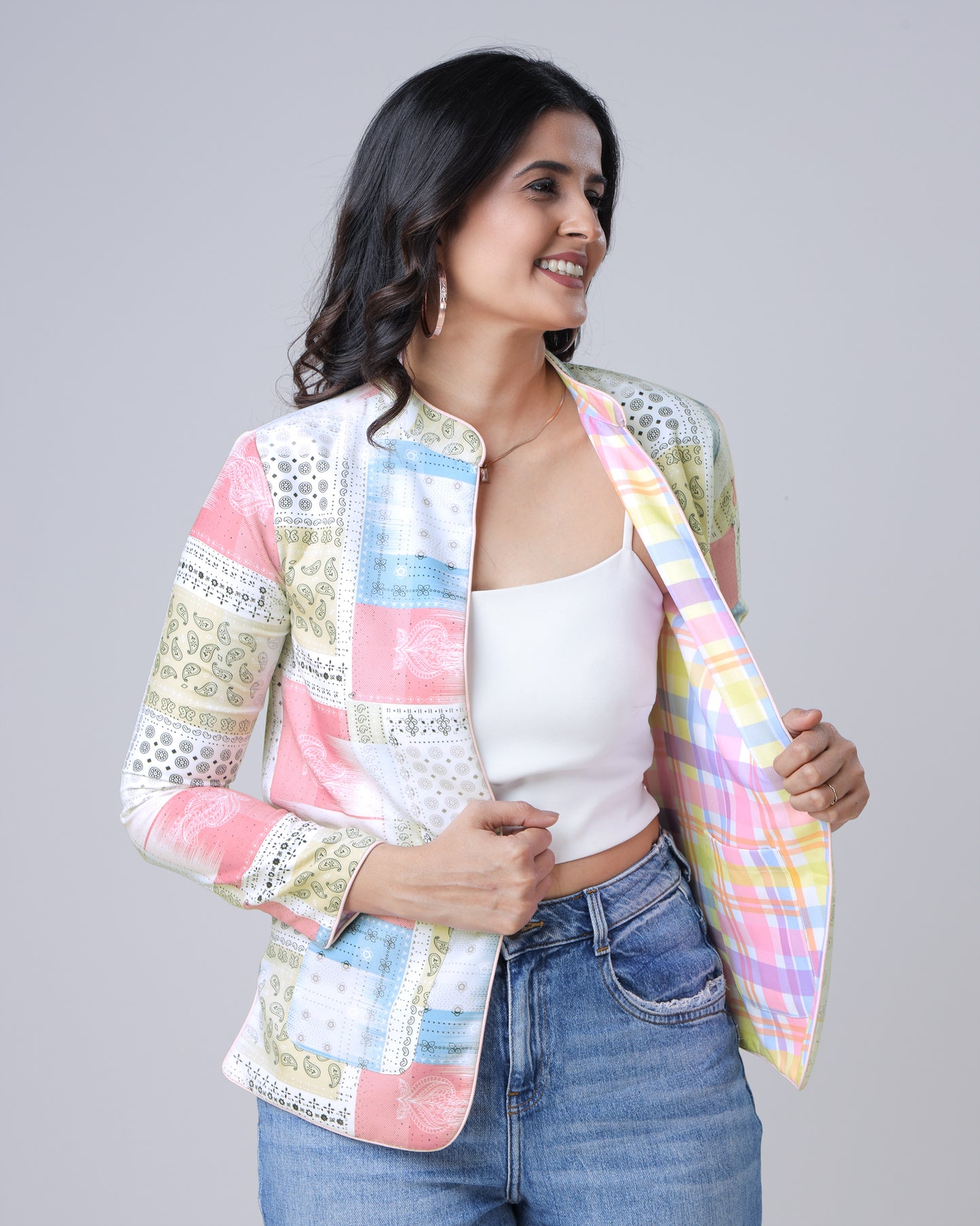 Switch Up Your Style With Reversible Women's Jacket