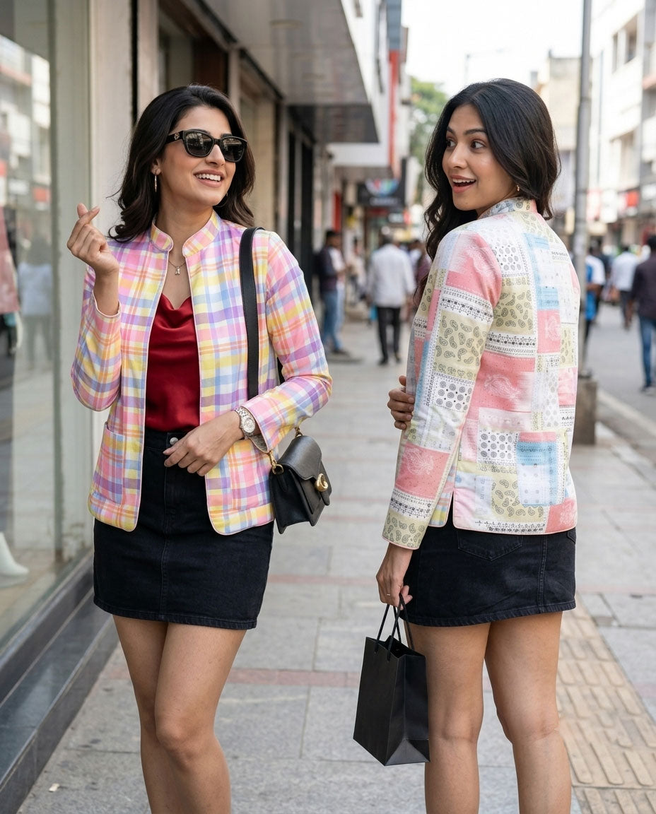Switch Up Your Style With Reversible Women's Jacket