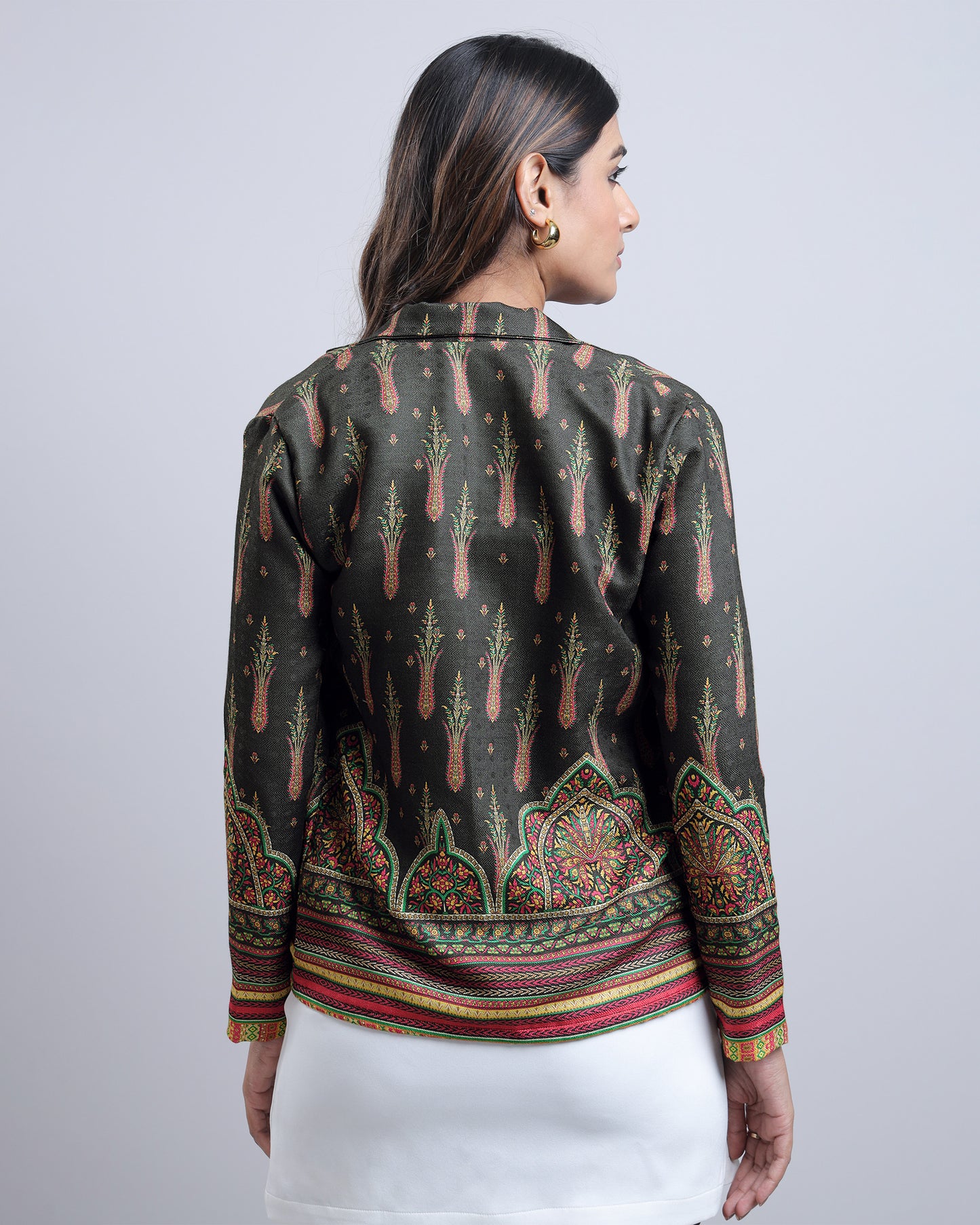 Feel The Edge: Prafacly Crafted Ethnic  Womens Jacket