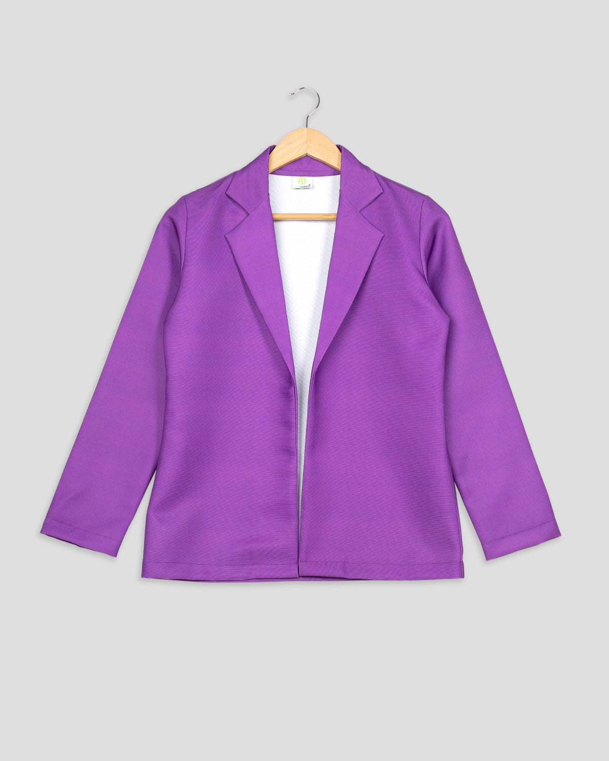 Classic Violet Office Wear Jacket For Women