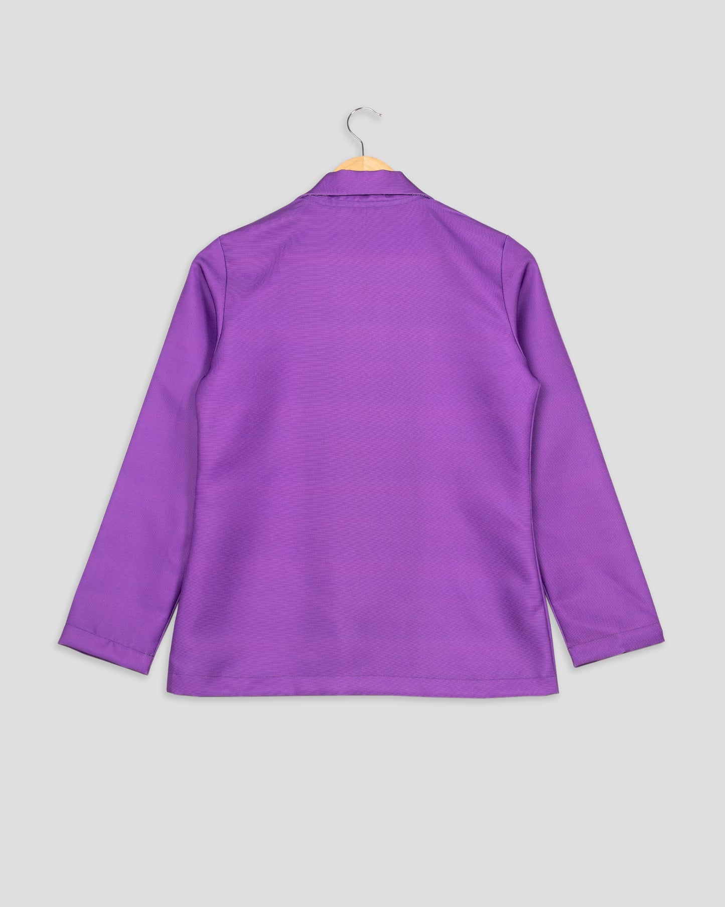 Classic Violet Office Wear Jacket For Women