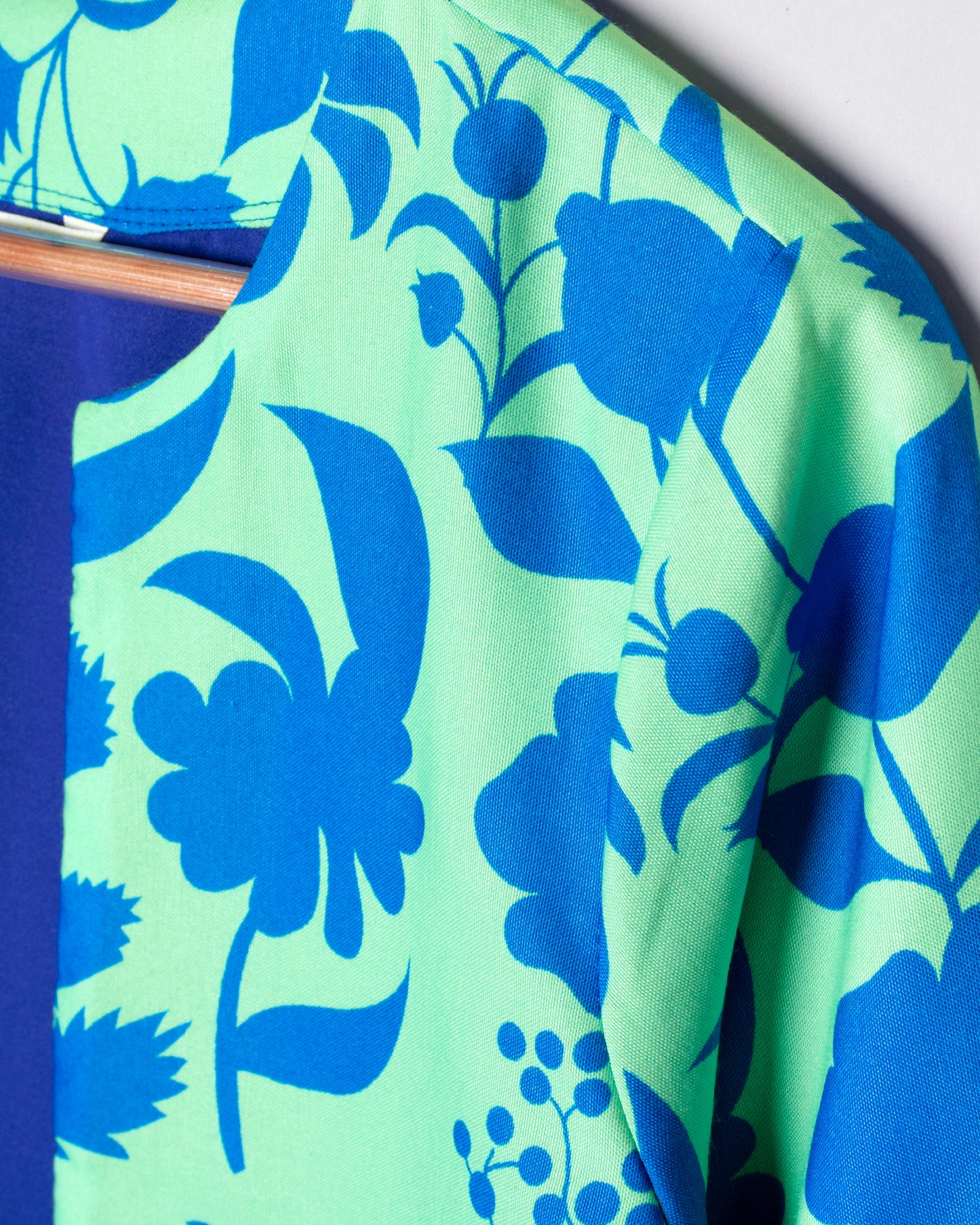 New Year Glow: Women's Vibrant Floral Jacket