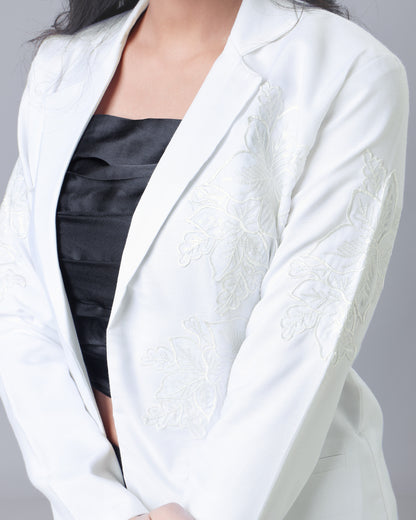 Feminine Edge Patchwork Women's Jacket - For The Fearless Few