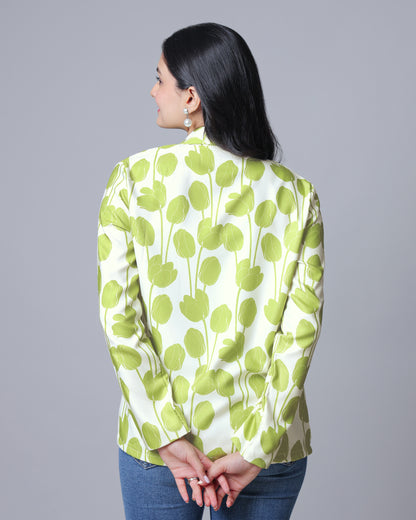 Niche Smart And Stylish Floral Jacket for Gen Z Trendsetters