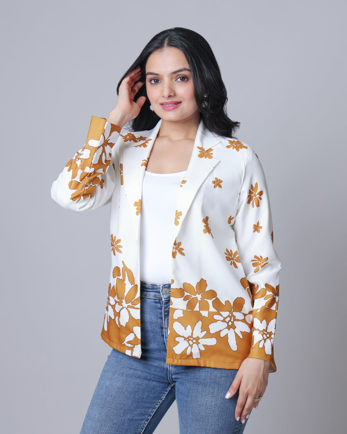 Womens Floral Jacket That Keeps Up with Your Daily Life