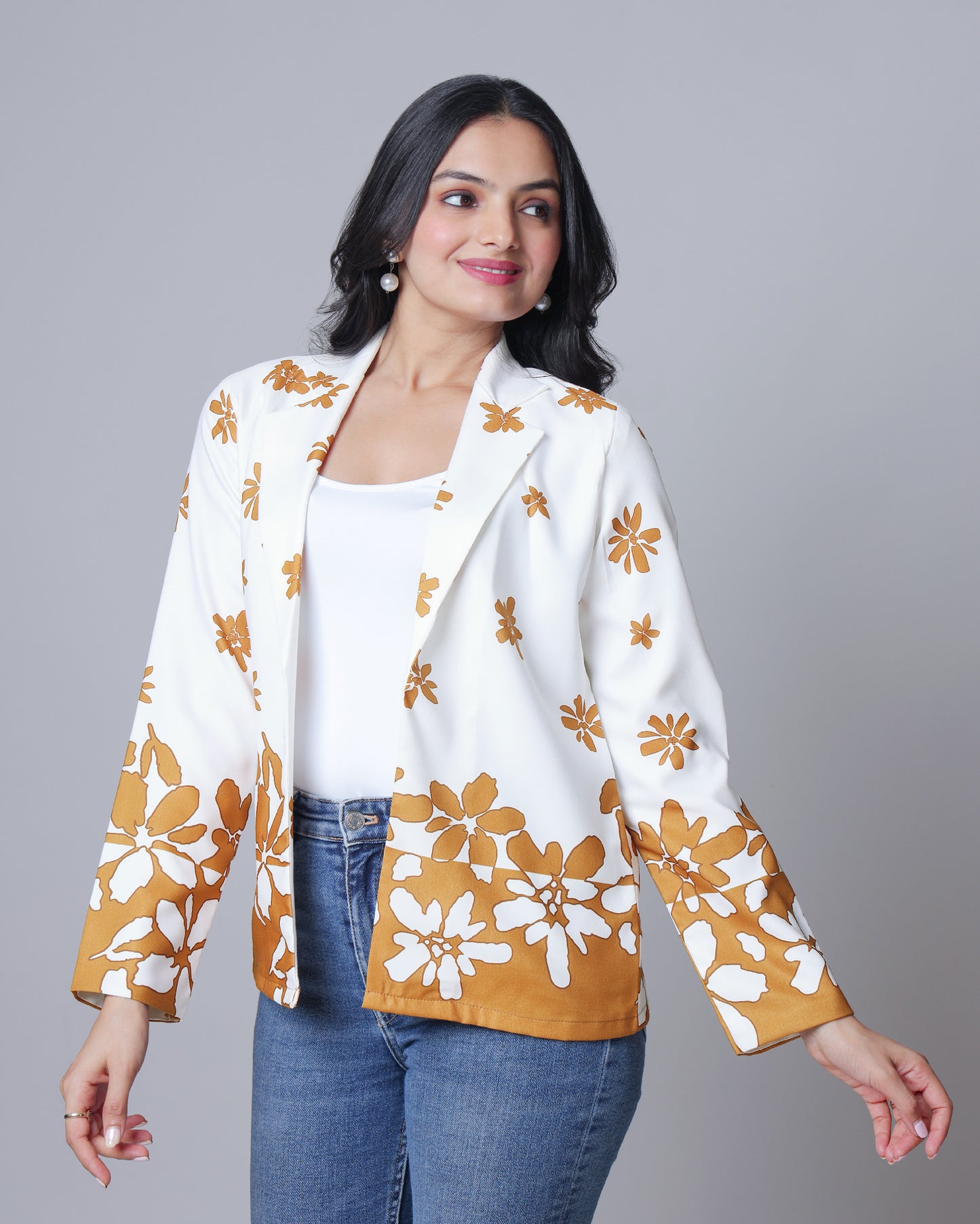 Womens Floral Jacket That Keeps Up with Your Daily Life