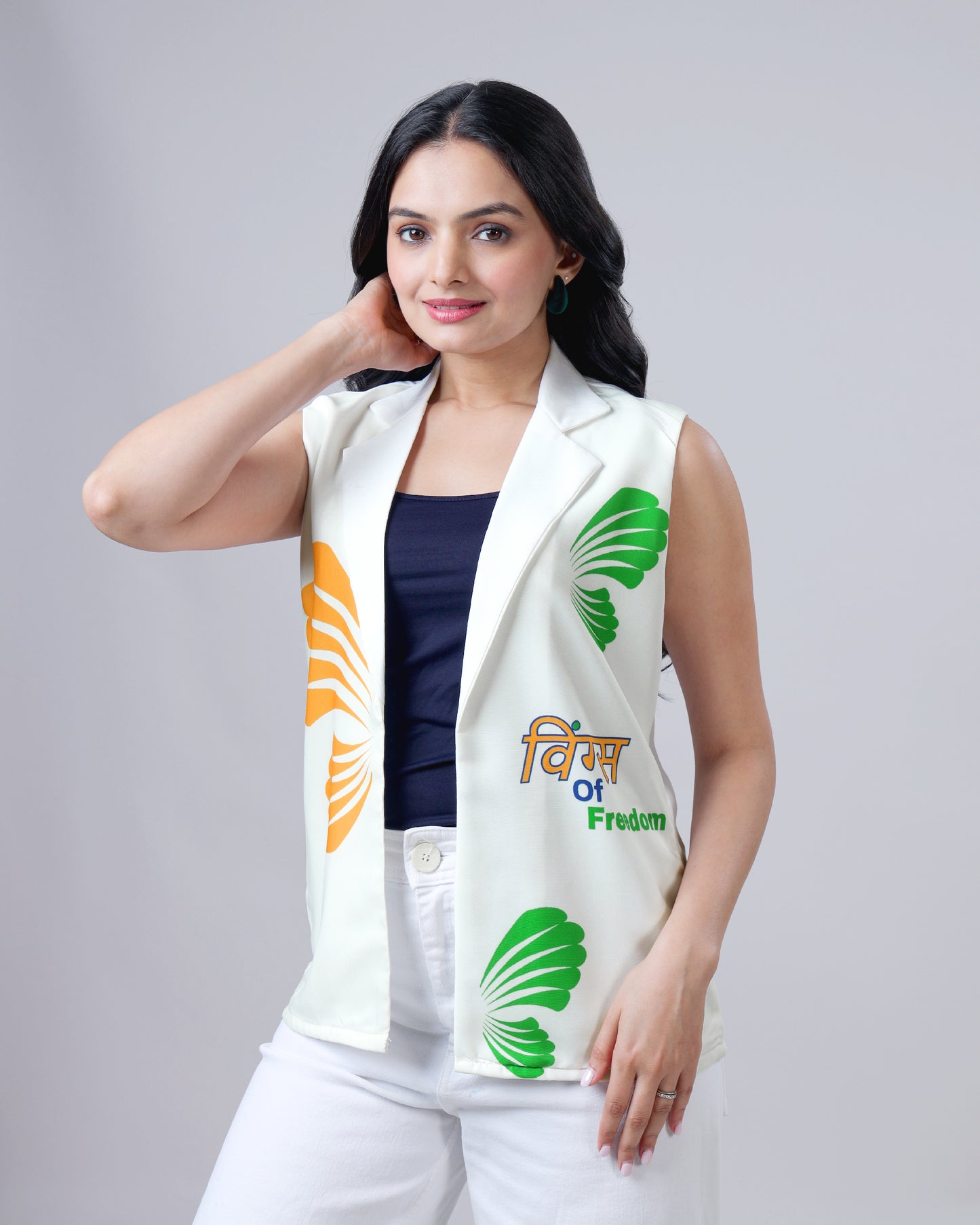 Wings of फ्रीडम- Jacket Tailored for Her