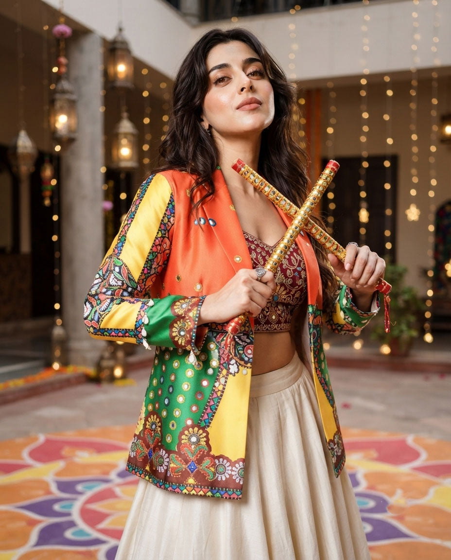 Bollywood Nahi, Fabwood Star Entry Look Jacket