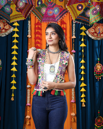 Printed Jacket - Every Frame Mein Heroine Feels
