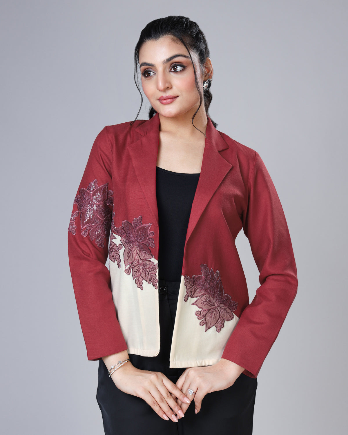 Patch Pop 2025 - Statement Color Block Jacket