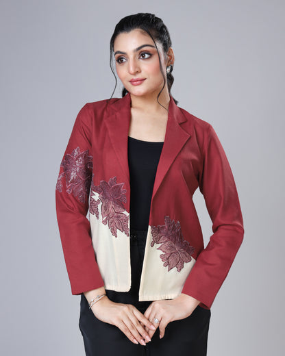 Patch Pop 2026 - Statement Color Block Jacket