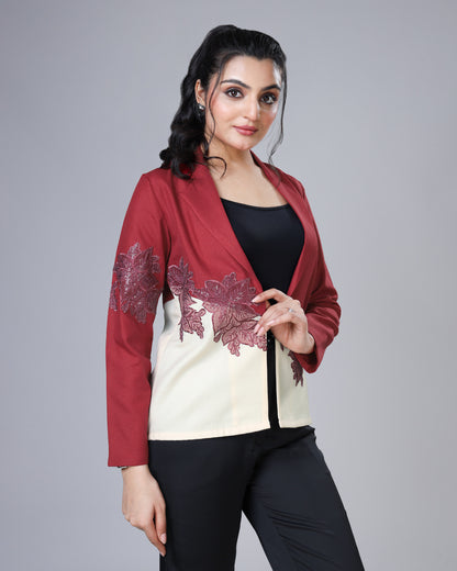 Patch Pop 2026 - Statement Color Block Jacket