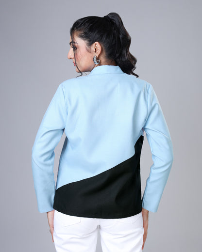 Patchwork Luxe - Color Block Jacket 2026