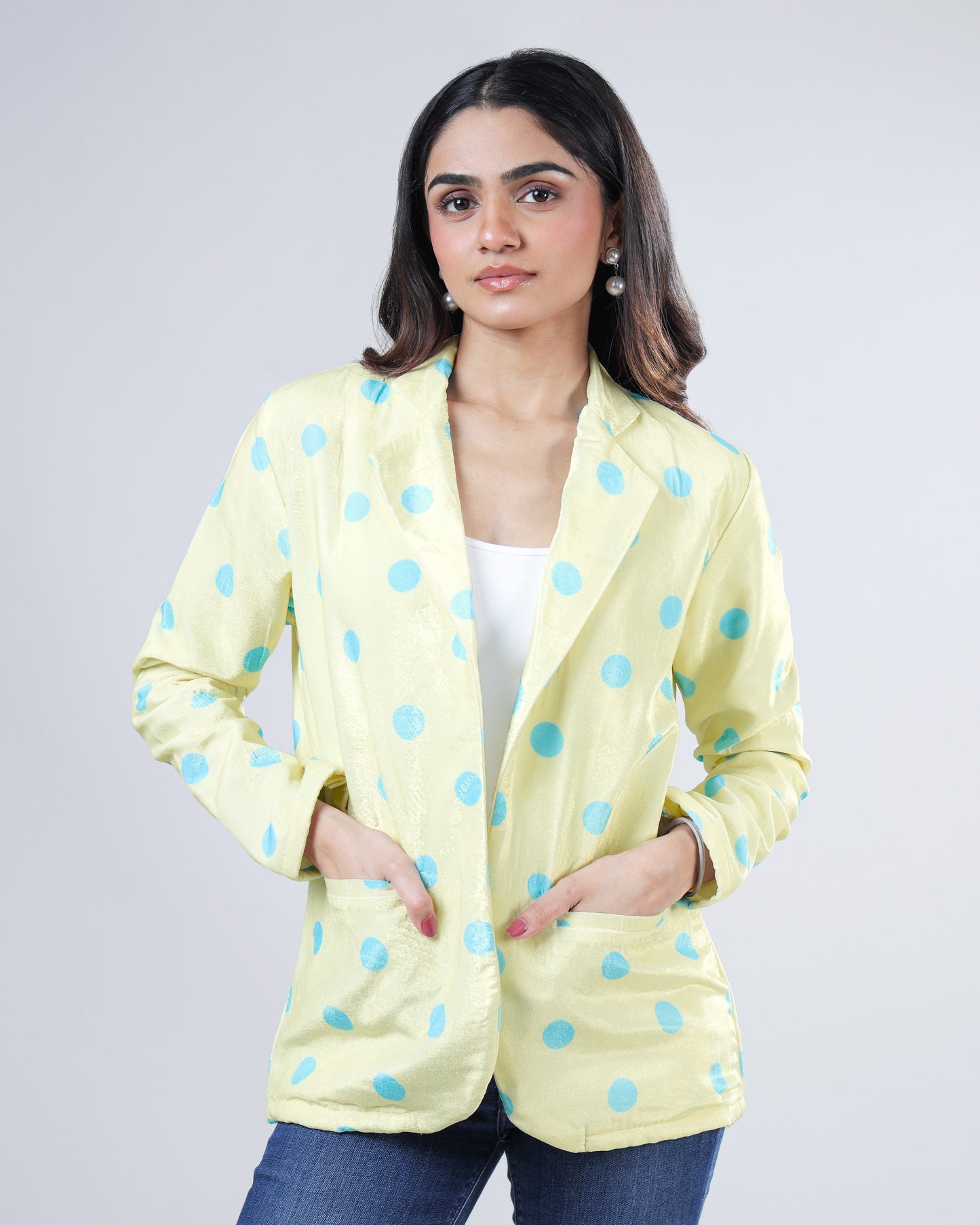 Beautiful Floral Premium Velvet Jacket For Women