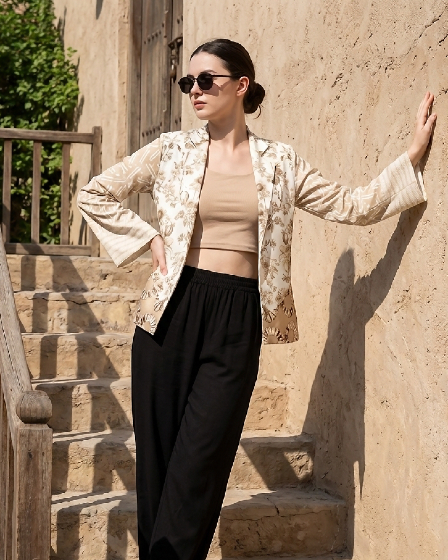 Charmeuse Bell-Sleeve Layering Jacket - Cold-Season Glam