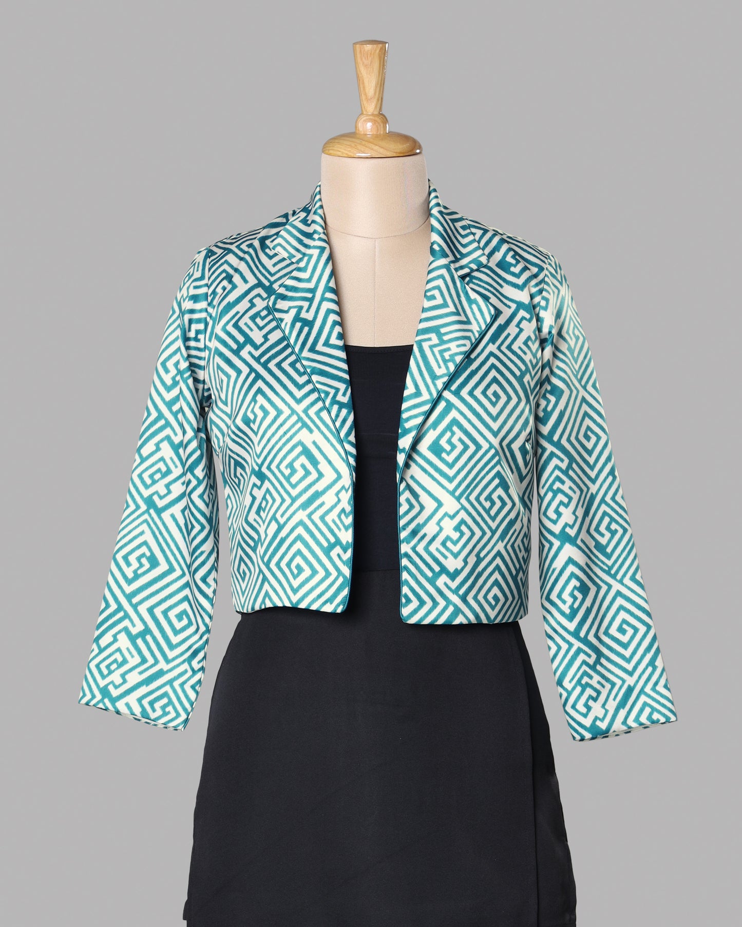 Chevron Print Mini Jacket - GenZ Ka Must-Have ‘Be Different’ Style