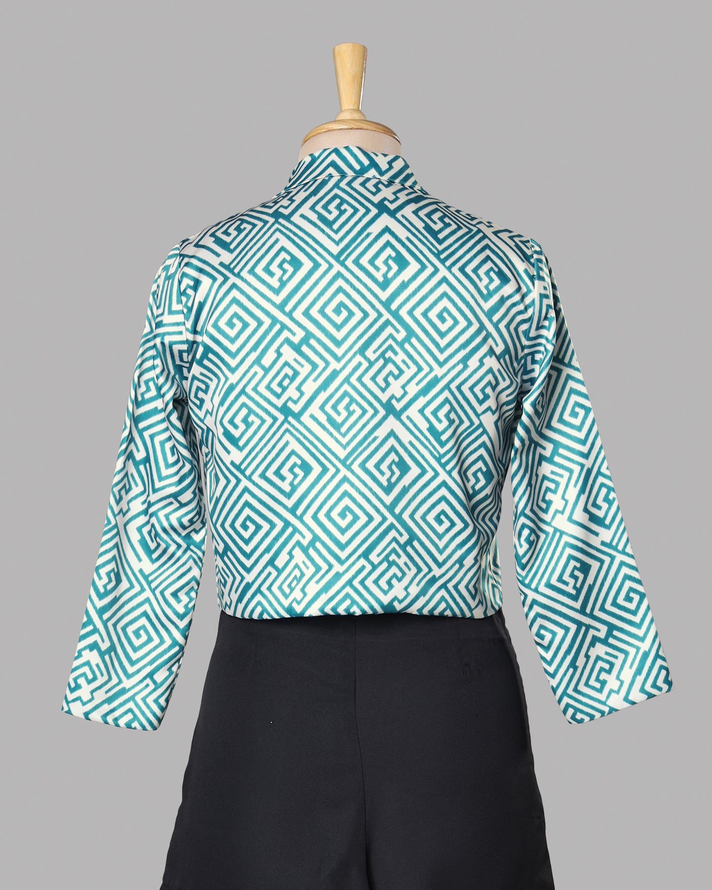 Chevron Print Mini Jacket - GenZ Ka Must-Have ‘Be Different’ Style