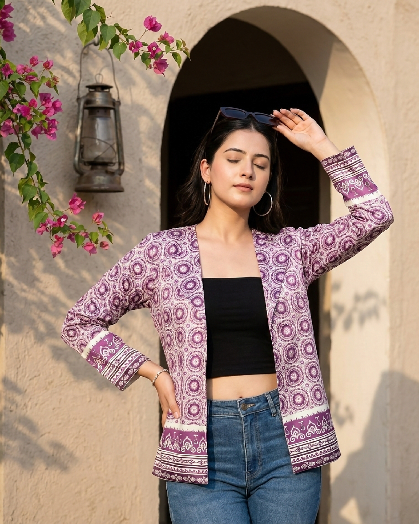 Charmeuse Satin Jacket - Designer Insta-Viral Look Partywear