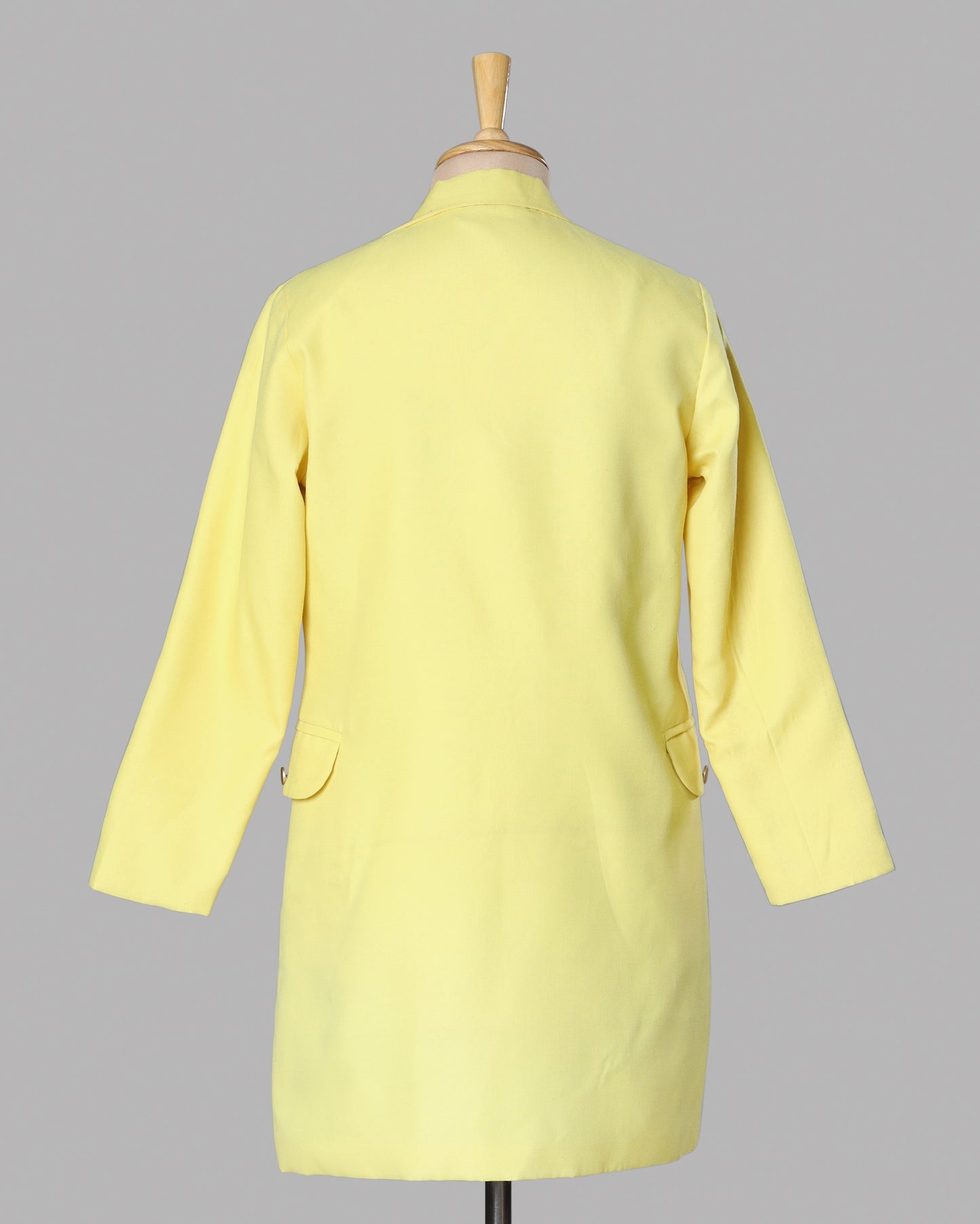 Yellow Vibe Power Long Women's Jacket - Standout Statement Wear