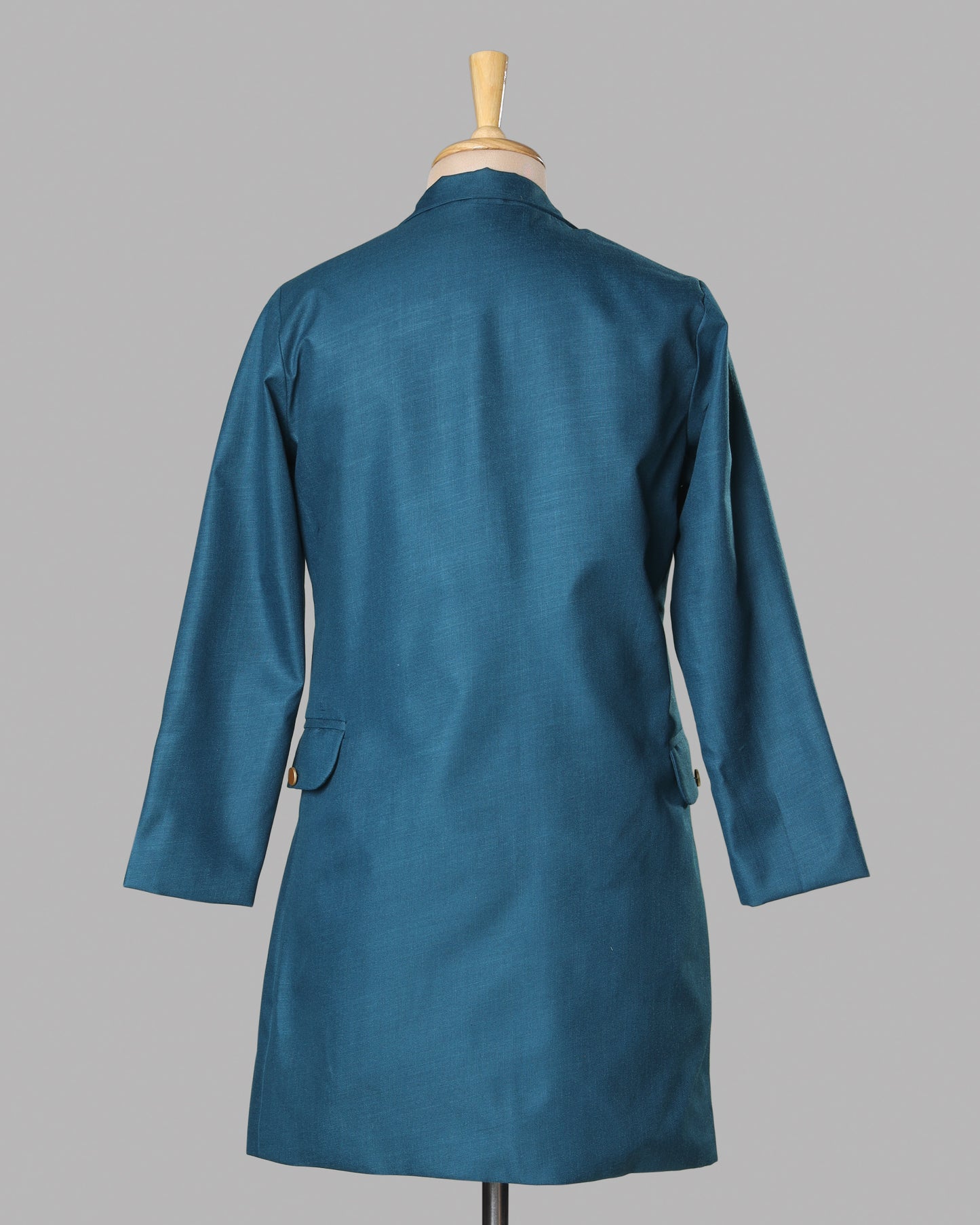 BossBabe Blue Long Jacket For Women - Style Mein Confidence