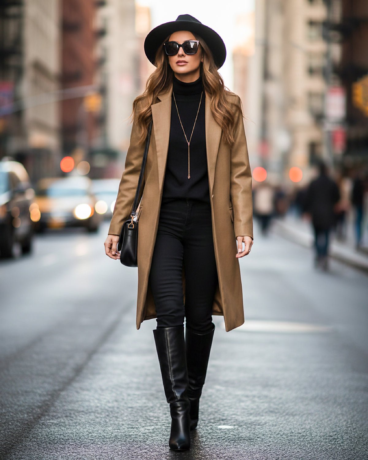 UrbanBrown Long Women's Jacket - Clean Look, Strong Presence