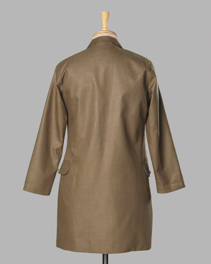 UrbanBrown Long Women's Jacket - Clean Look, Strong Presence