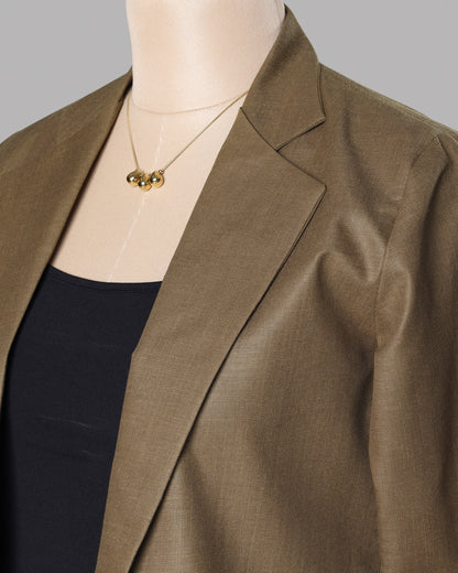 UrbanBrown Long Women's Jacket - Clean Look, Strong Presence