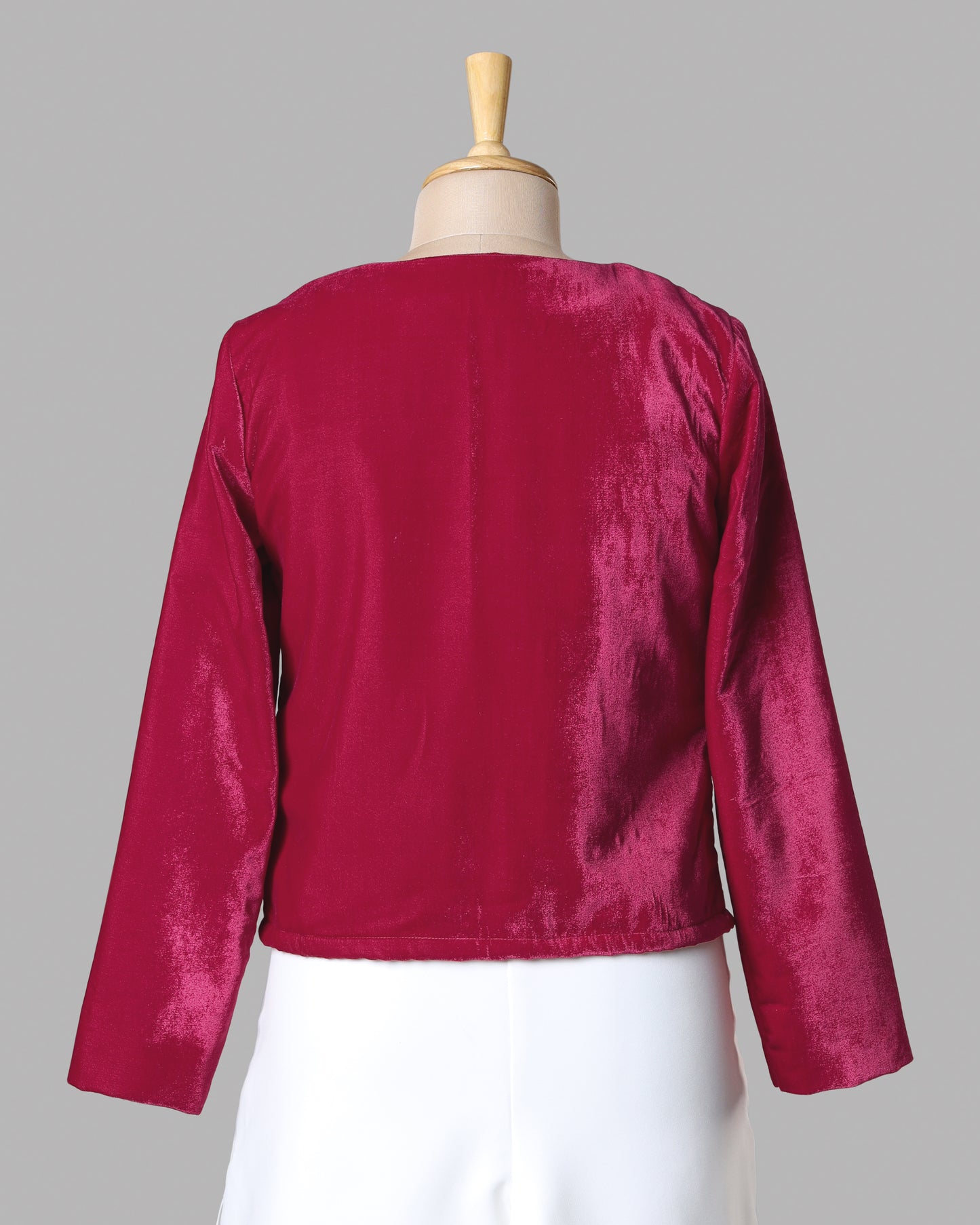 Premium Velvet Jacket | Hand Work Designer Outerwear for Women