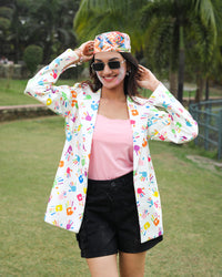 Holi Looks That Feel Better Together - Indo Fusion Jacket
