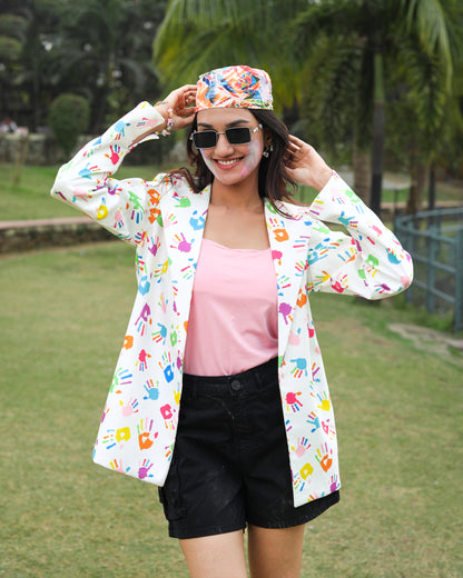 Holi Looks That Feel Better Together - Indo Fusion Jacket