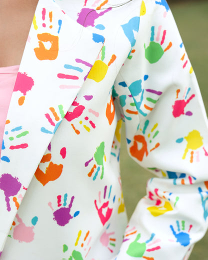Holi Looks That Feel Better Together - Indo Fusion Jacket