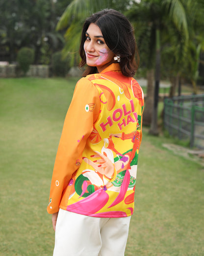 Fashion-Forward Jacket for Viral Holi Edits