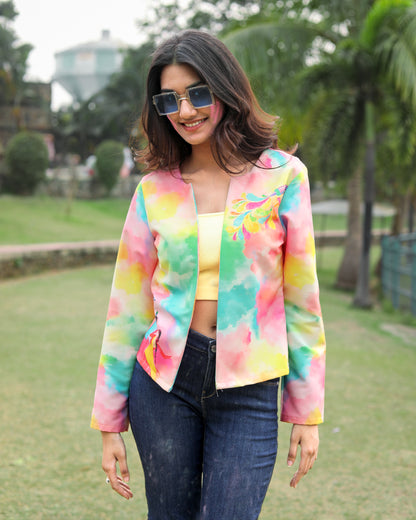 Holi Special Jacket Designed for the Spotlight