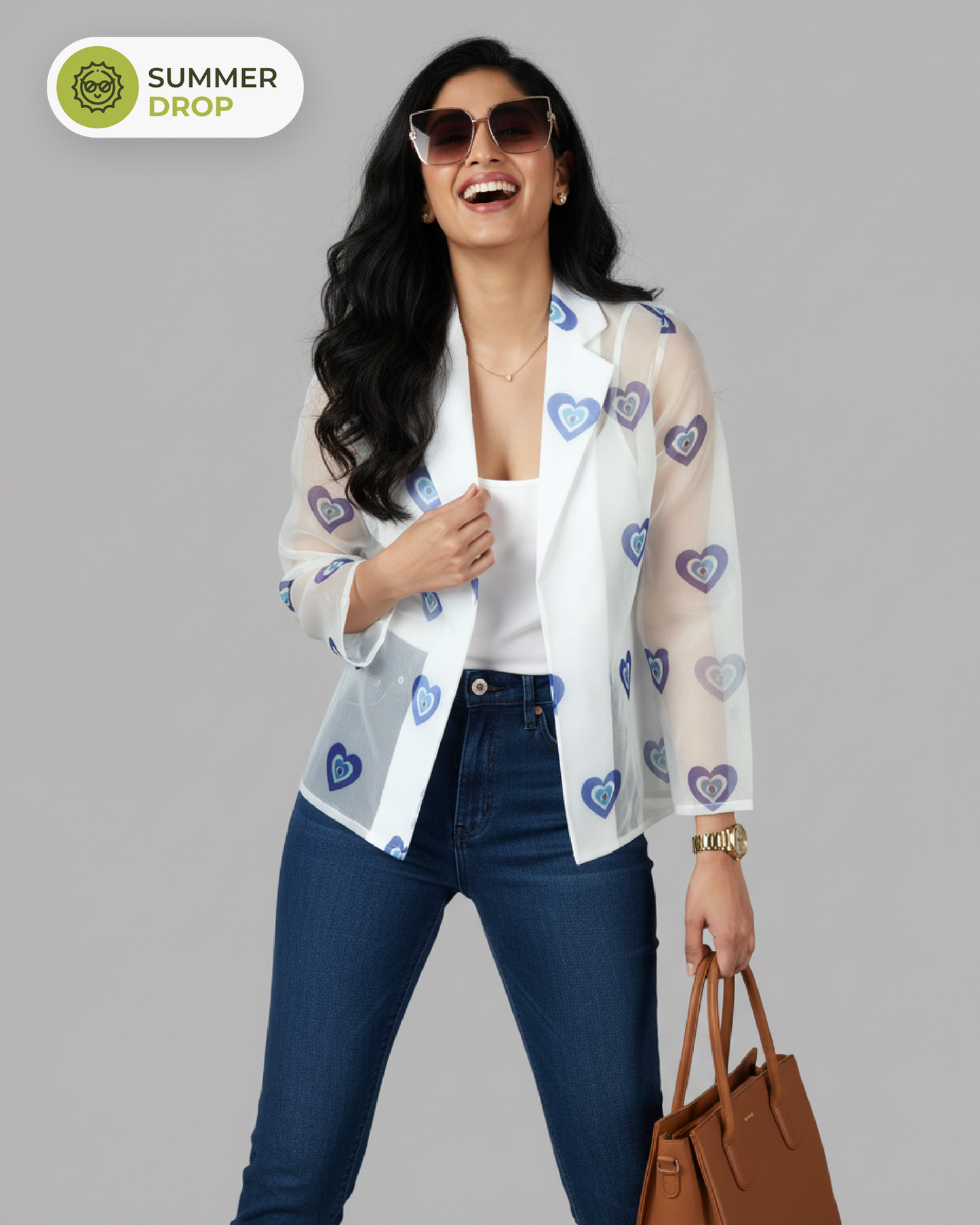 Heart Print Jacket - Hot Drop 🚨 2026 Trend Alert