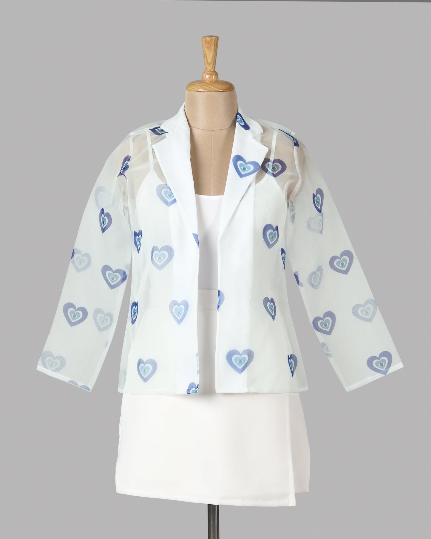 Heart Print Jacket - Hot Drop 🚨 2026 Trend Alert