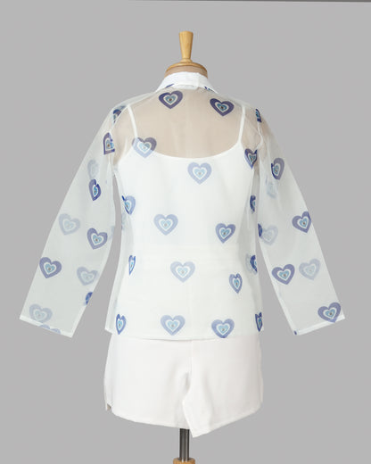 Heart Print Jacket - Hot Drop 🚨 2026 Trend Alert