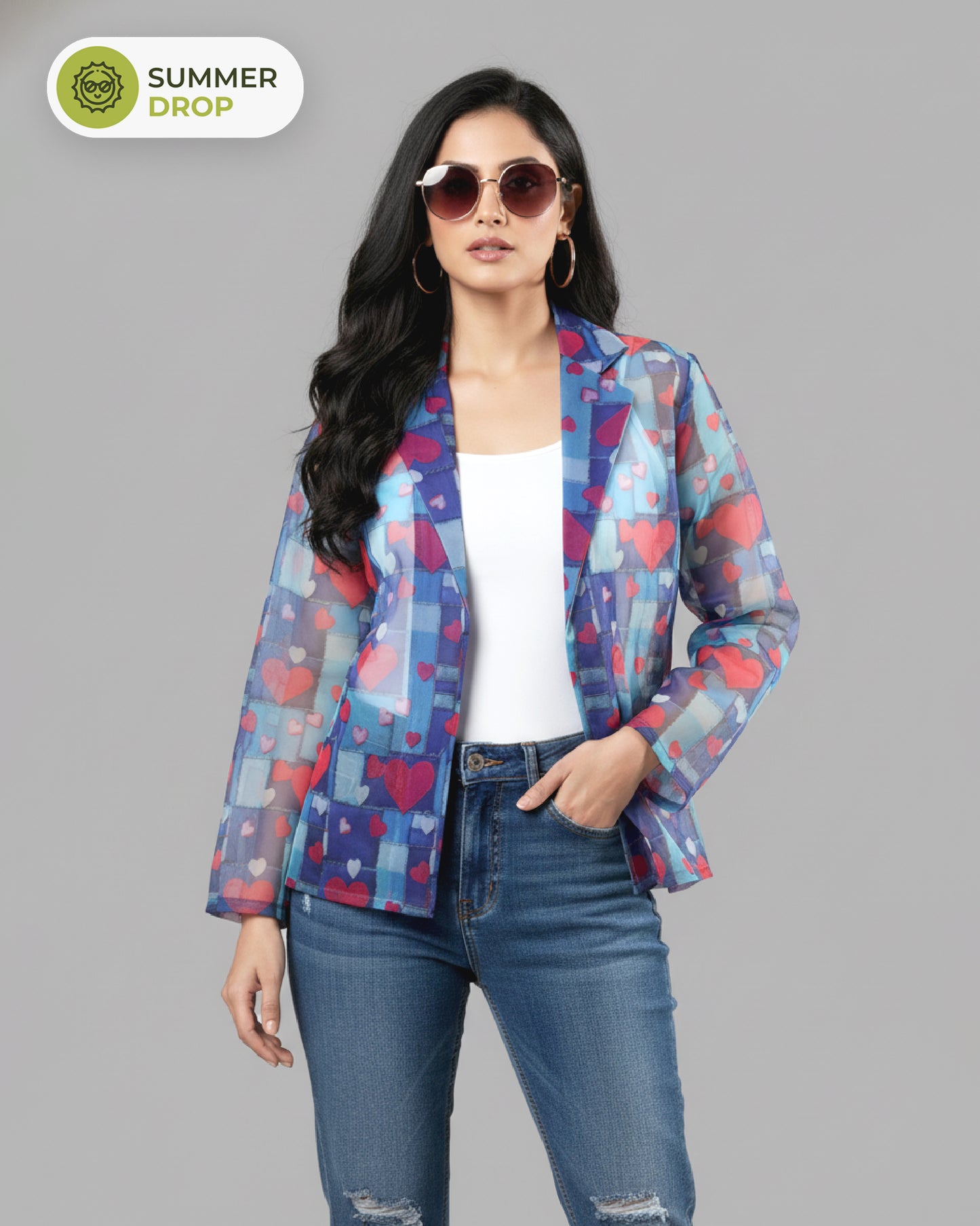 Romantic Heart Womens Jacket 💖 - Made for Every Special Moment⚡