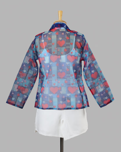 Romantic Heart Womens Jacket 💖 - Made for Every Special Moment⚡