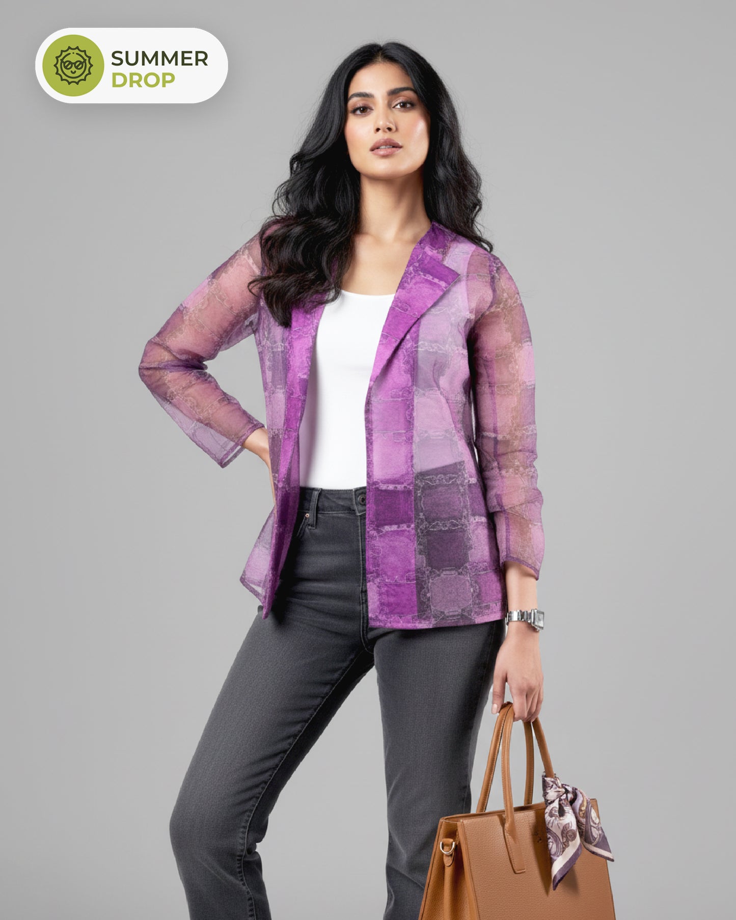 Lightweight Oganza Jacket ✨ – Most Wanted Fashion Pick💰