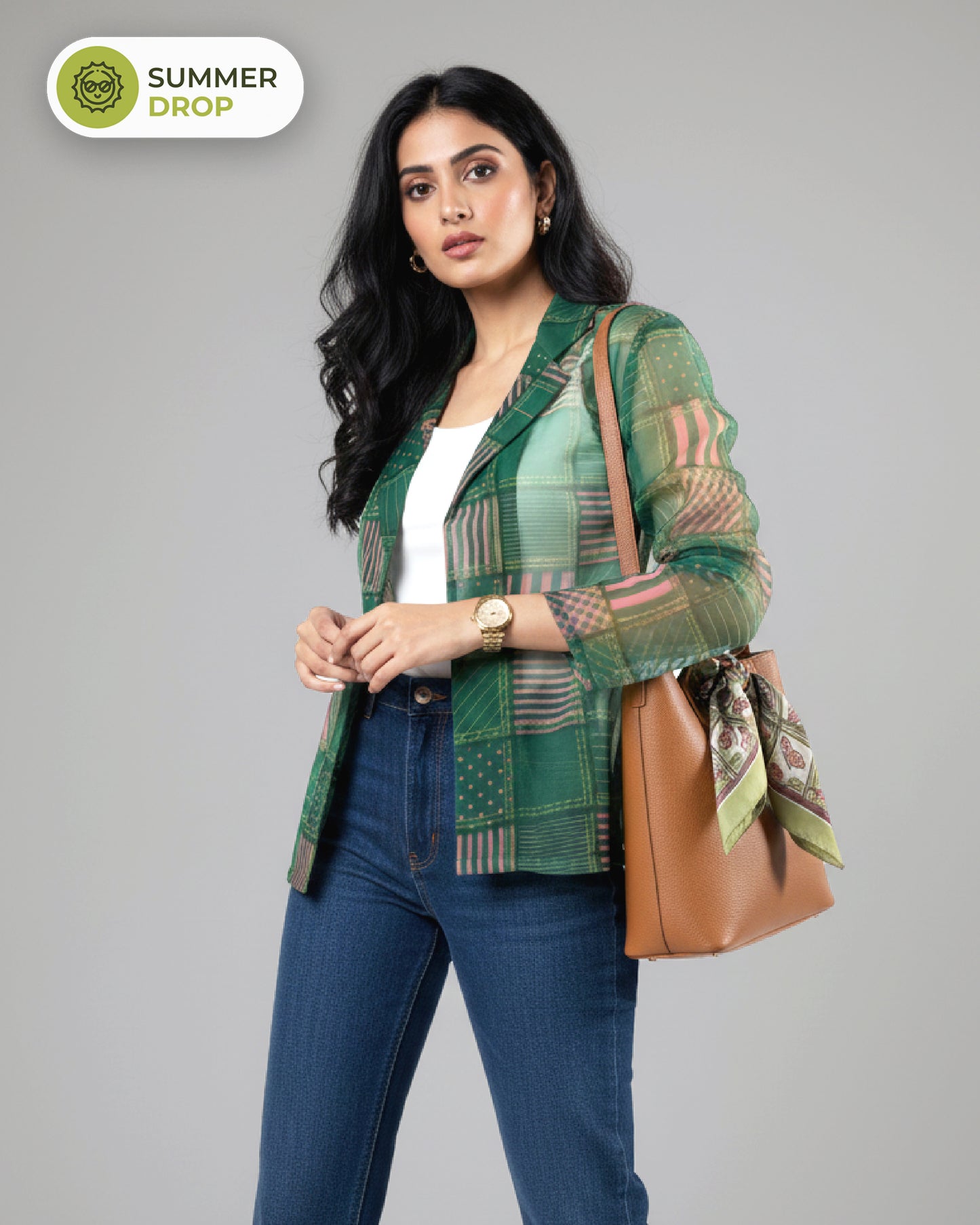 Lightweight Organza Jacket 💖 – Going Viral ⚡ Gen Z Pick