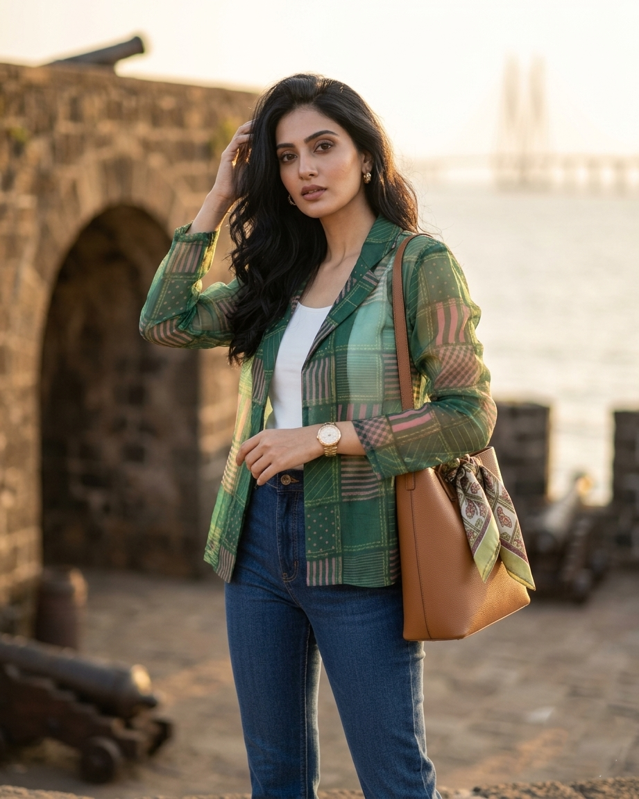 Lightweight Organza Jacket 💖 – Going Viral ⚡ Gen Z Pick