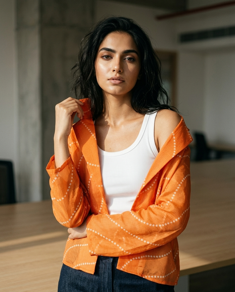 #1 Viral Dopamine Dressing Jacket - Citrus Pop Edition 🍊