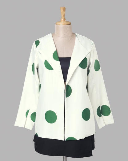 #1 Viral Green Polka Dot Jacket 2026 Trend