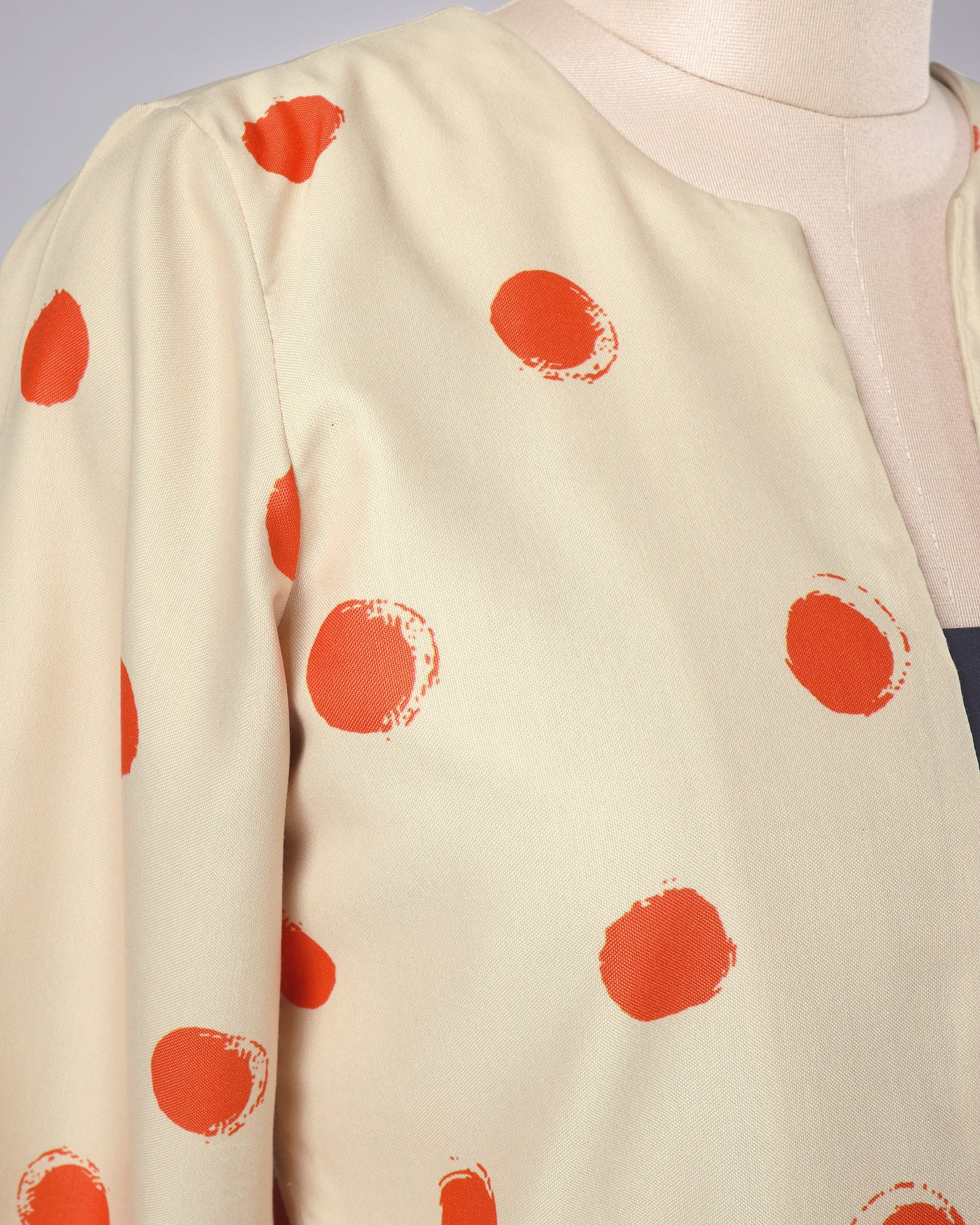 Instagram Reel Outfit Polka Statement Jacket