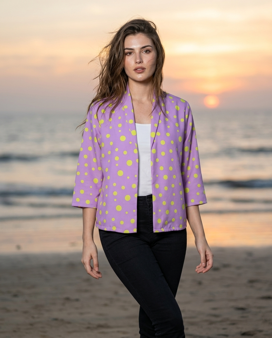 Million Views Polka Dot Jacket